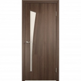 Дверь межкомнатная Белеза остеклённая финиш-бумага ламинация цвет дуб тёрнер коричневый 90x200 см