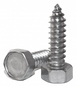 Винт самонарезающий с шестигранной головкой DIN 7976 4.8х38 мм