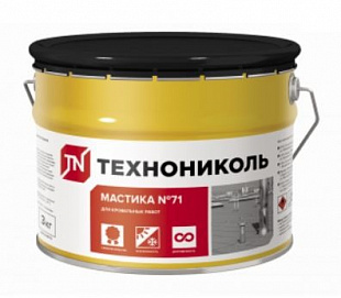 Мастика герметизирующая ТЕХНОНИКОЛЬ №71, 3 кг