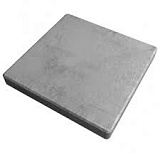 Тротуарная плитка Сиян Квадрат 500x500 6К.7 70 мм Серый