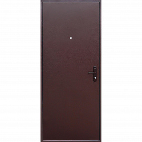 Дверь входная металлическая Стройгост 5 РФ металл/металл 860 мм правая 