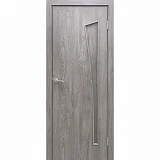 Дверь межкомнатная Белеза глухая финиш-бумага ламинация цвет тернер серый 60х200 см