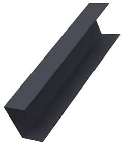 Крышка 0,45 жалюзи Milan,Tokyo 0,45 Drap TX RAL 7024 мокрый асфальт 2,5м