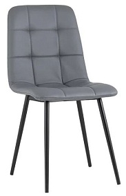 Стул обеденный STOOL GROUP Oliver экокожа серый